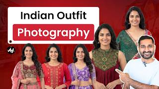 Ecommerce Indian Outfits AI Photography | Kurti, Saree, Lehenga, Choli screenshot 3