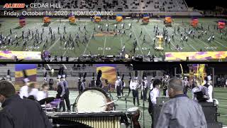 ALEDO BEARCAT REGIMENT AND DANCE TEAM OCT 16, 2020 HOMECOMING PERFORMANCE