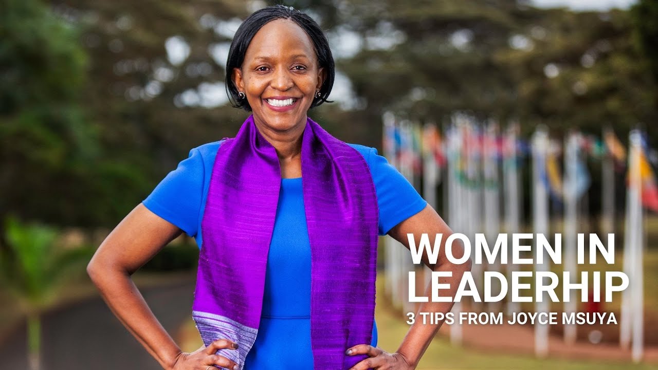 3 tips for young female leaders from Joyce Msuya