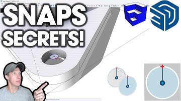 SketchUp Snaps: SECRET TIPS for Perfect Placements!