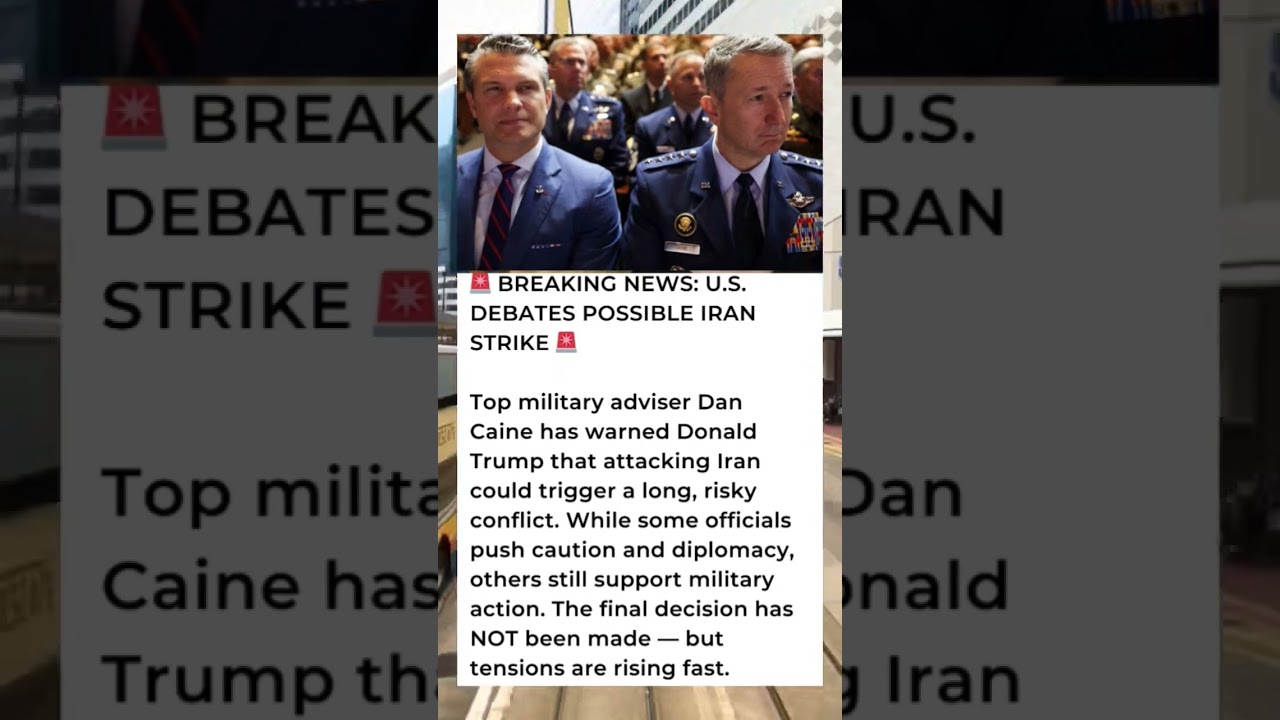 Trump Faces Huge Decision: Strike Iran or Choose Diplomacy?