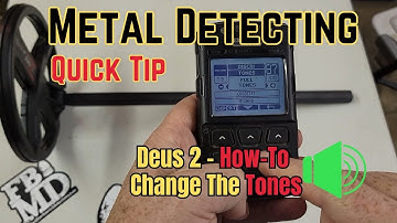 XP Deus 2 Quick Tip: How-to Change The Number of Tones