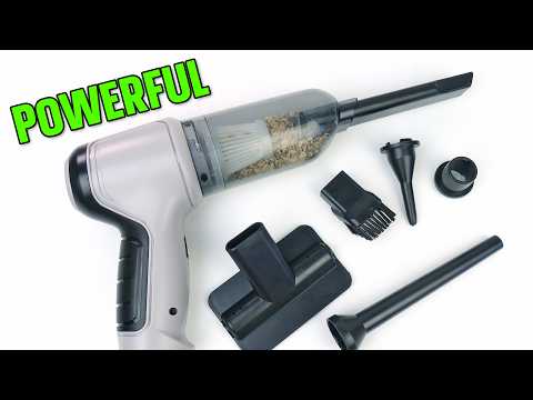 Powerful Wireless Car Vacuum Cleaner 🔥 KY-107 | TEMU Unboxing