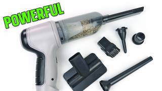 Powerful Wireless Car Vacuum Cleaner 🔥 KY-107 | TEMU Unboxing & Test @UnboxingWall