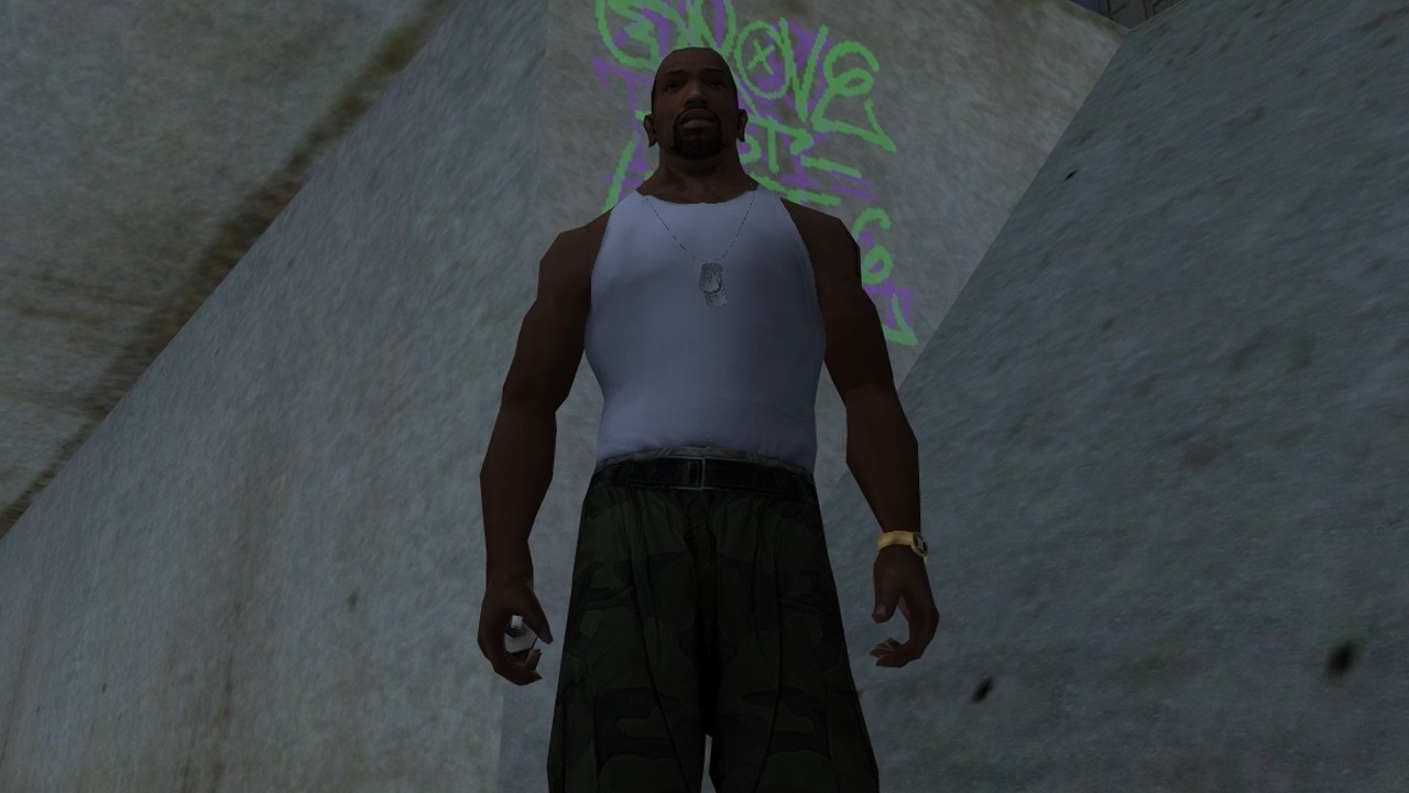 В GTA San Andreas начинается чистка Балласов.