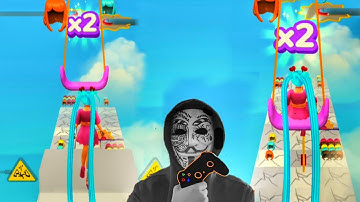 Hair Challenge Game New update Level voice commentary | Game YJ