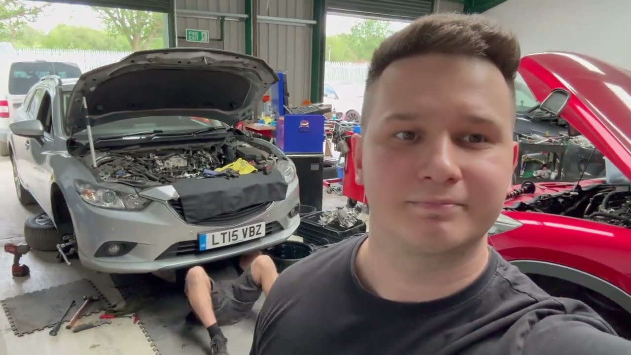 Видеоруководство по замене выпускного распредвала Mazda Skyactiv 2.2 своими руками