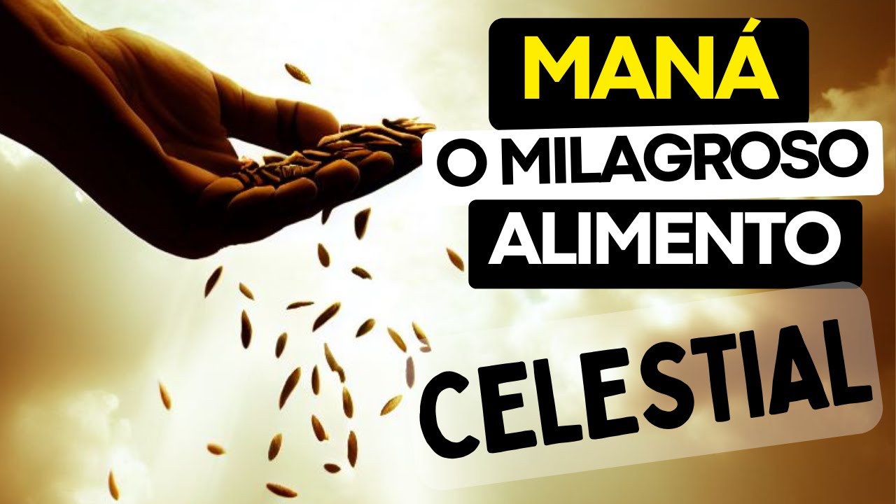 MANÁ - O PÃO SOBRENATURAL - O MILAGROSO ALIMENTO CELESTIAL ...