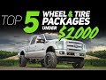 TOP 5 Wheel & Tire Packages UNDER $2000!