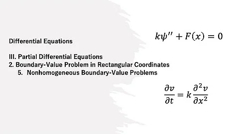 III.2.5. Nonhomogeneous Boundary-Value Problems