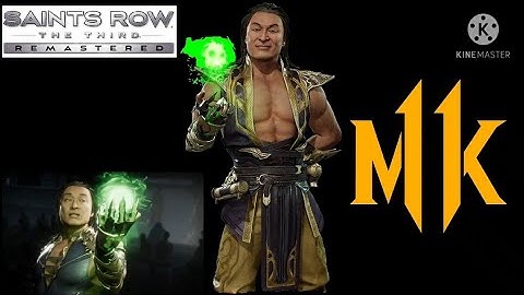SAINTS ROW 3 REMASTERED - MK11 SHANG TSUNG CREATION