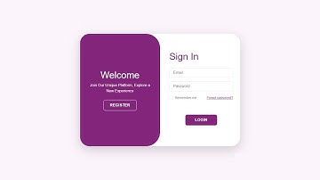 React Login And Register UI Template Using Bootstrap 5