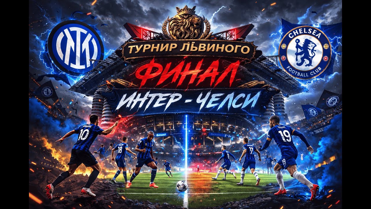 🔵⚫️🔵 ИНТЕР - ЧЕЛСИ. ФИНАЛ ТУРНИРА ЛЬВИНОГО 🔵⚫️🔵 #efootball #efootball2026