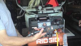 RIDGID Tri-Stack 5 Gallon Air Compressor OF50150TS - Overview