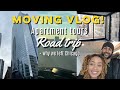 Our Moving Vlog! | apartment tours, road trip + why we left Chicago!