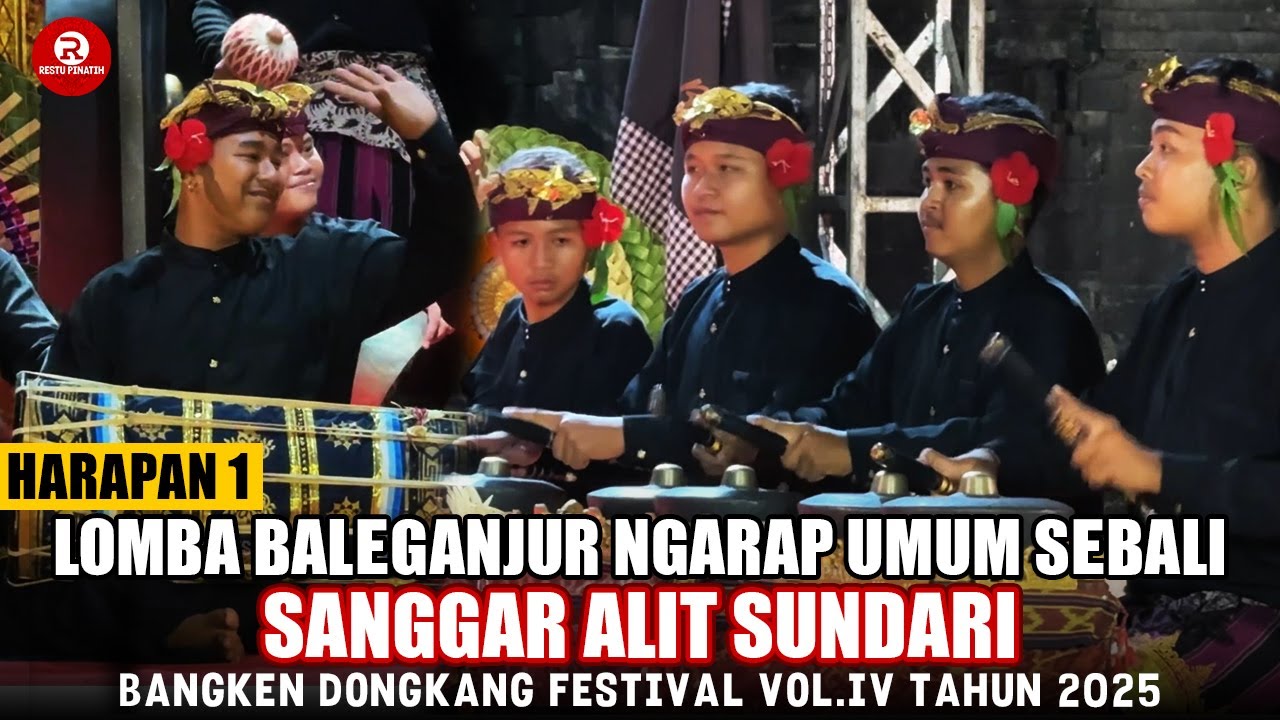 Harapan 1 Sanggar Alit Sundari, Lomba Baleganjur Umum Sebali | Bangken Dongkang Festival 2025
