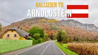 Driving in Austria 🇦🇹 from Gallizien to Arnoldstein in November 2023.