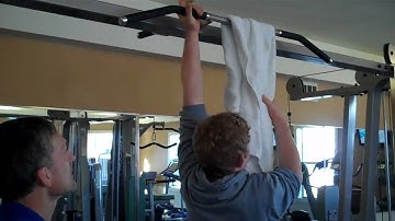Steve Maxwell: 1-Arm Chin-Up Progression