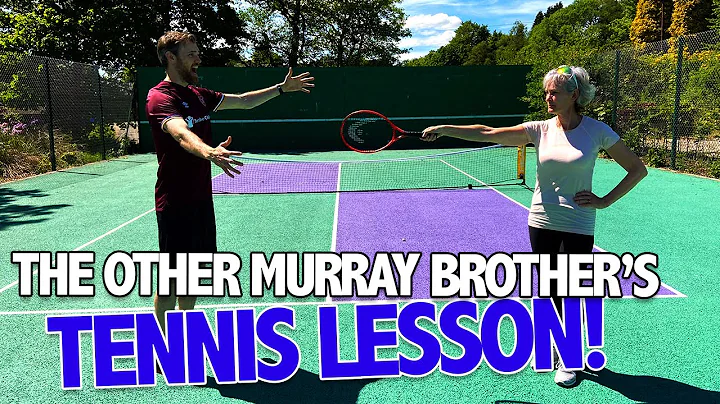Judy and Duncan Murray's Tennis Lesson | The Other...