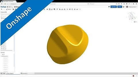 Drehschalter - Onshape Training - Surfaces