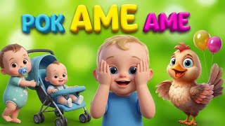 POK AME AME CILUK BAA❤️pok ame ame - lagu anak trending,lagu anak indonesia viral