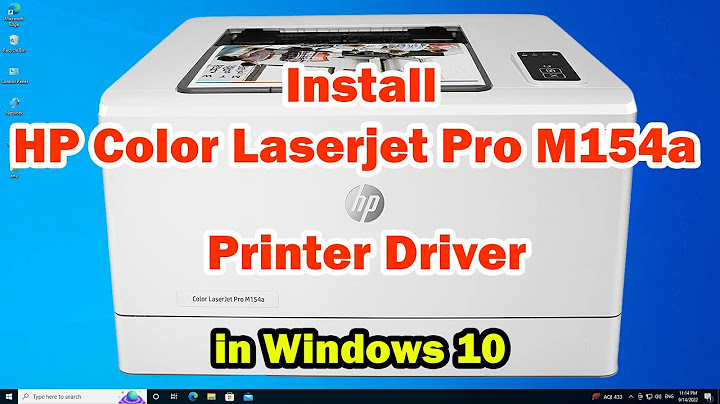 Hp color laserjet pro m154a review năm 2024