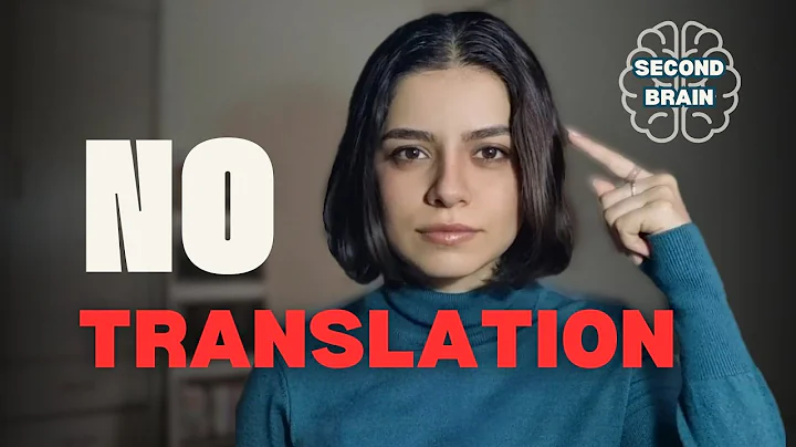 How to Think in Another Language Without Translating: Build Your Second Brain