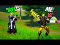 I Pretended To Be BOSS Wolverine In Fortnite