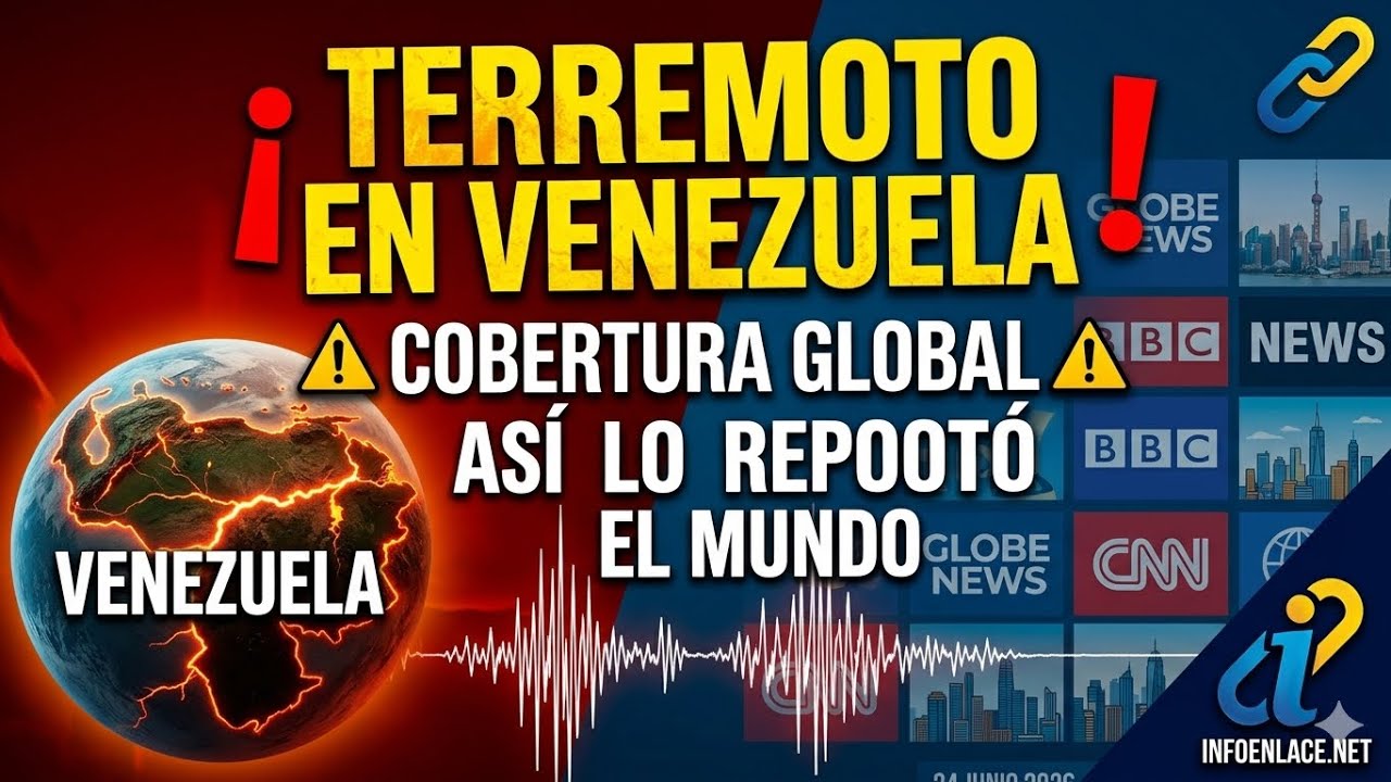 ASÍ REACCIONÓ EL MUNDO al TERREMOTO en VENEZUELA: Cobertura y Reportes de la Prensa Internacional