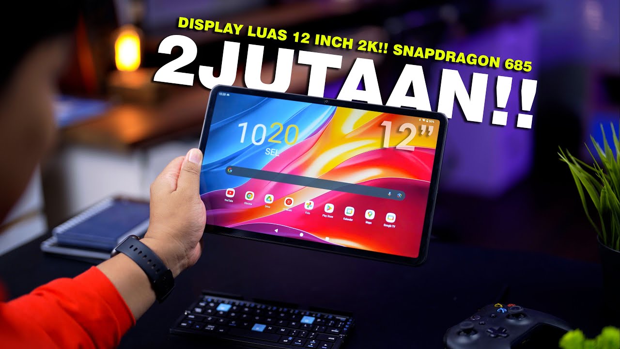 Tablet LAYAR LUAS 12 Inch Makin MURAH 🔥Chipset Snapdragon 685 Cuma ...