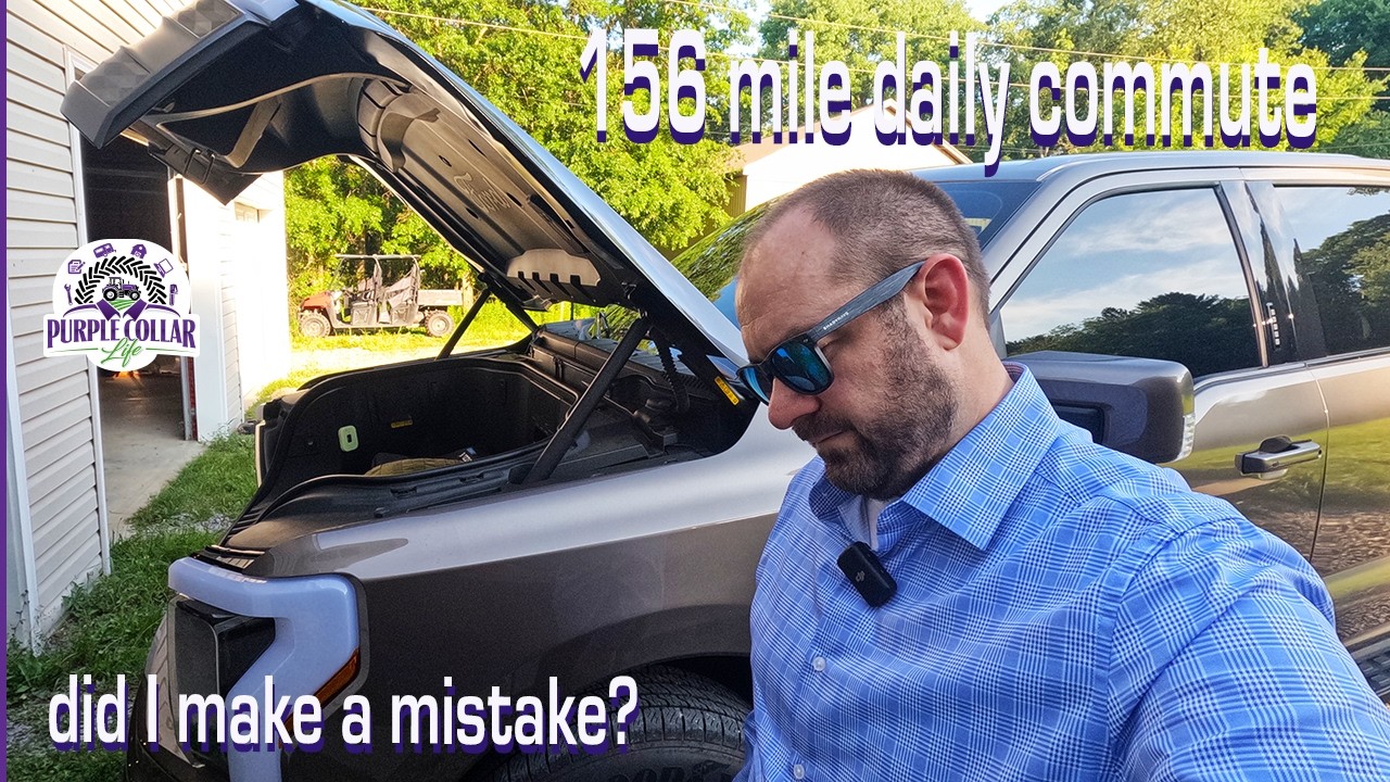 F150 Lightning 156 mile daily interstate commute - real world test