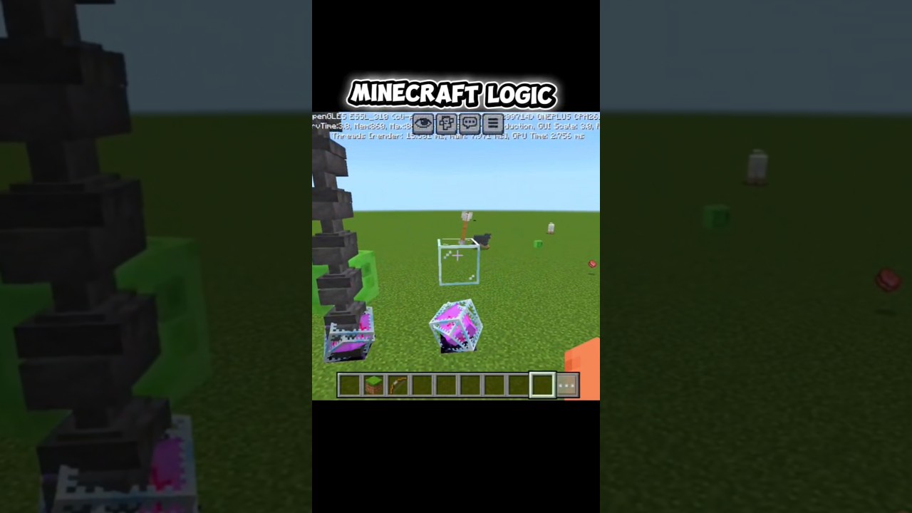 Minecraft logic ☠️🤯