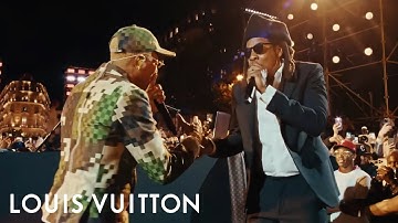 Pharrell Williams and Jay-Z Perform at the Men