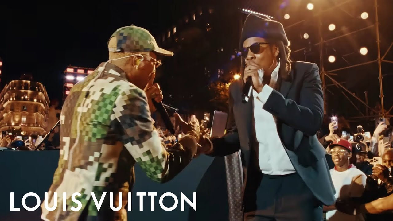 Watch Pharrell and JAY-Z Perform at Louis Vuitton's SS24 Show