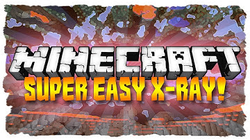 Minecraft: SUPER EASY X-RAY! (Minecraft 1.7.9 Tutorial) | iJevin