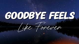 Goodbye Feels Like Forever s