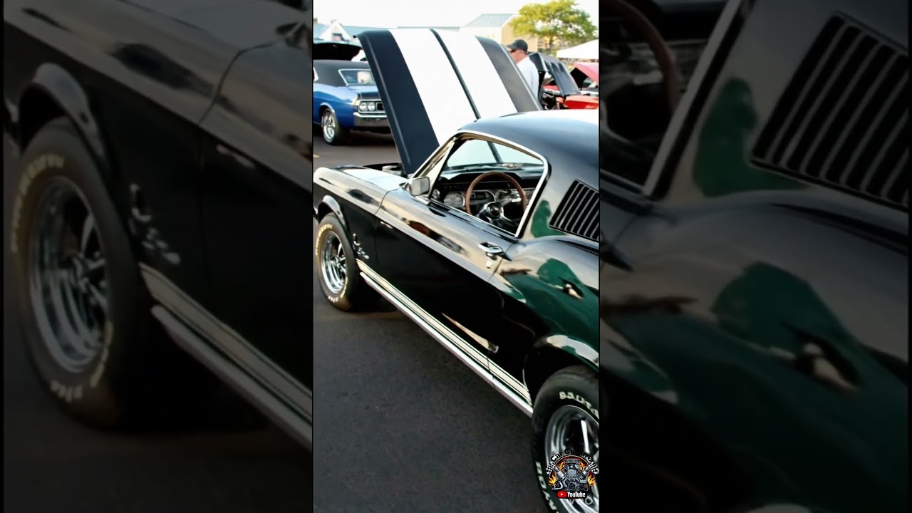 Classic Muscle: 1967 Ford Mustang Fastback V8 🐎🔥
