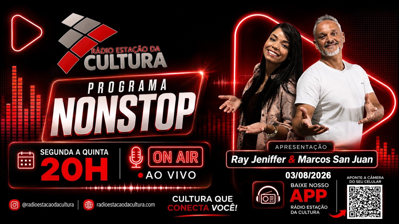 Programa Nonstop – Música, Informação e Entretenimento - 03/08/2026