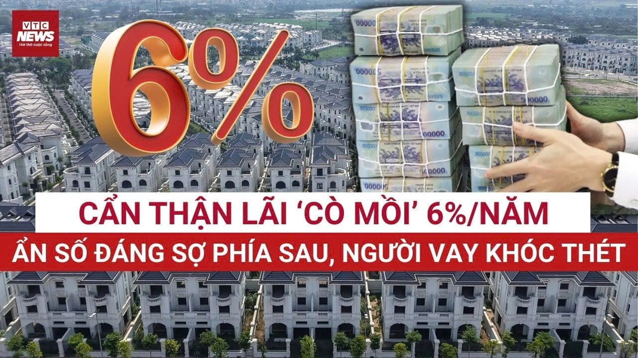 Đừng Tin Con Số 6%: Lãi Vay Mua Nhà Đang Neo 14%, Ai Sẽ Gánh Rủi Ro?
