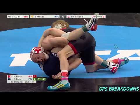 Brock Hardy's Inside Foot Sweep to High C at 2026 NCAAs