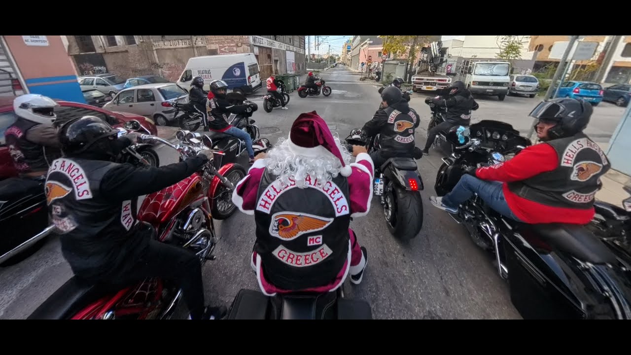 Hells Angels Port City Greece Toy Run 2025