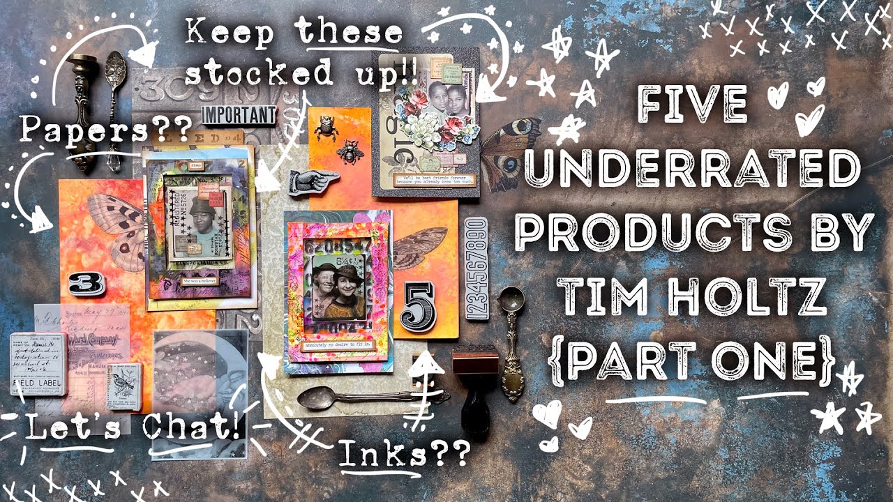 Five Underrated Products by Tim Holtz {Part One}