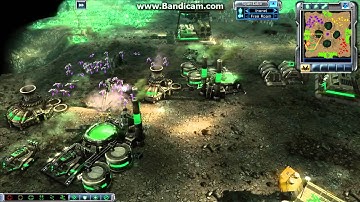 Command & conquer 3 tiberium wars (Gaming Guy & Marek) vs (Maros & asiriderecede) online match 2/3