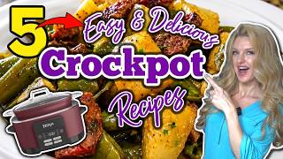 5 Dump & Go CROCKPOT RECIPES you NEED in your Life!