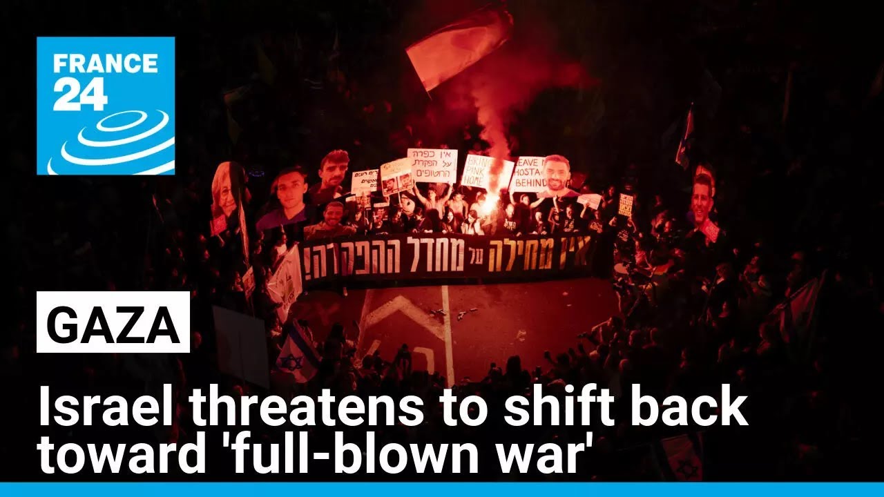 With the strikes on Gaza, Israel threatens to shift back toward 'full ...