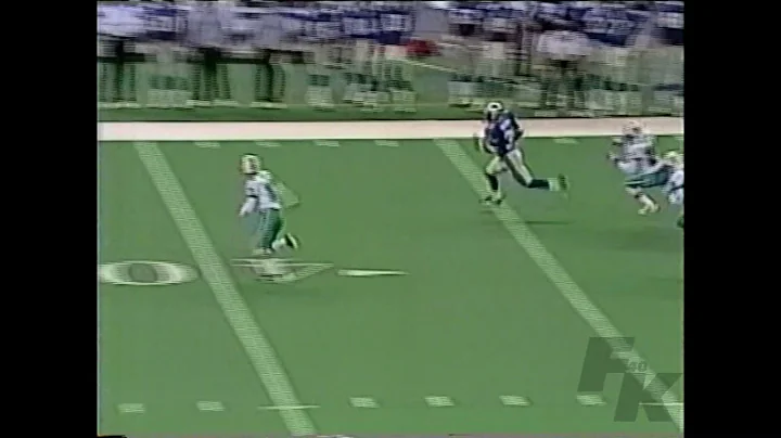 Charlie Rogers Kickoff Return Touchdown 1999-2000 ...