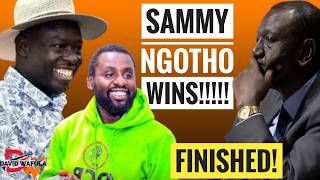 RUTO CONCEDES AS SAMMY NGOTHO WINS BY 90% MARGIN IN OLKALAU!
