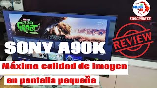 Lo Mejor En 4K Leoni Ruiz Videos Review SONY OLED A90K - ¿ Es tan buen Televisor siendo tan pequeño ?