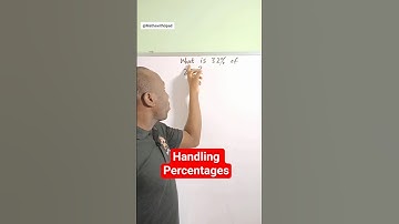 Handling percentages #percentage #handling #mathswithgpad #sat #igcse #gcse