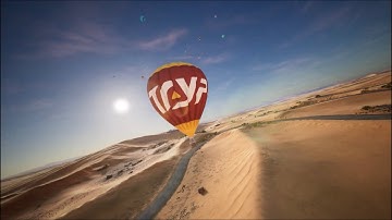 TRYP FPV Simulator - Desert - Practicing "Cinematic" Flying